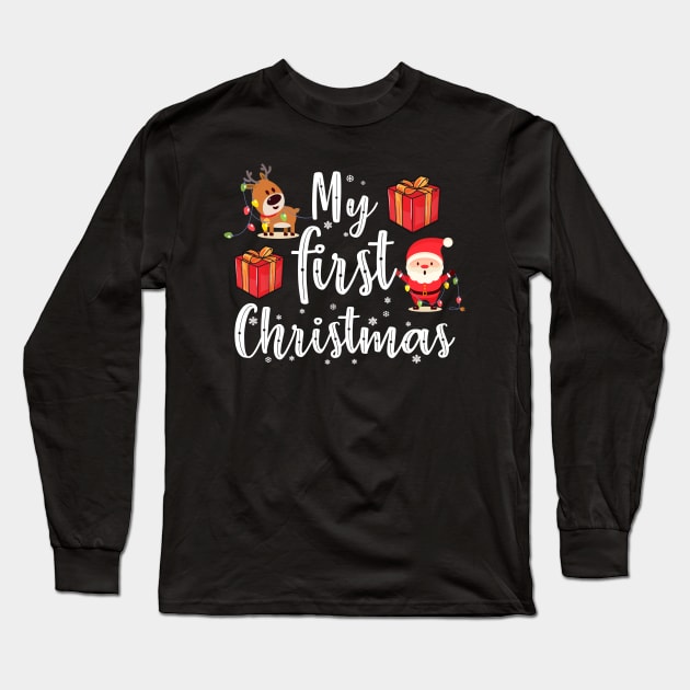 My First Christmas Sweater 2020 Long Sleeve T-Shirt by KsuAnn